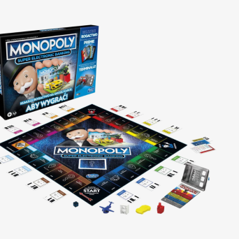 Gra MONOPOLY Super Electronic banking