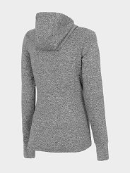 Bluza chłodny jasny szary melanż BLDF350 - 2