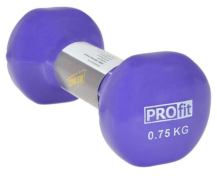 Hantle winylowe Profit 0.75kg fioletowy