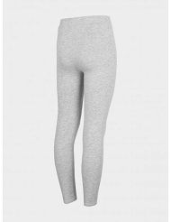 Legginsy chłodny jasny szary melanż JLEG003  - 2