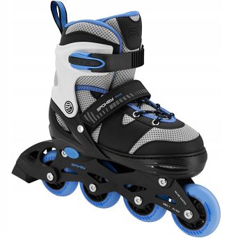 Łyżworolki 39-42 TRIXIE 944632 BK/BL