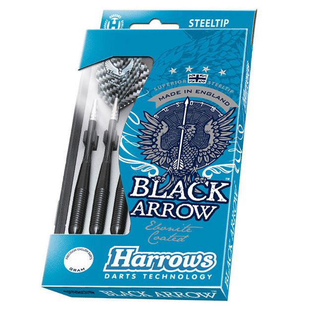 Harrows rzutki Steeltip Black Arrows 20g