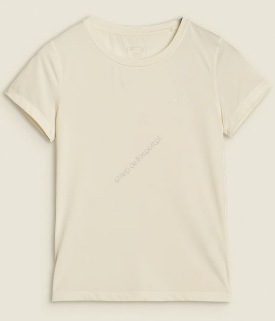 Tshirt złamana biel F1235