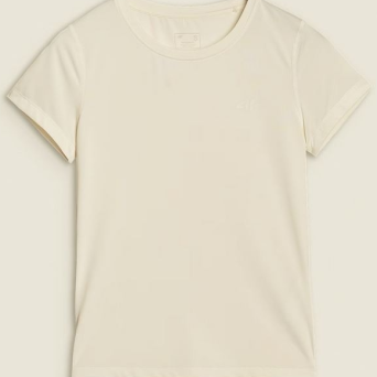 Tshirt złamana biel F1235