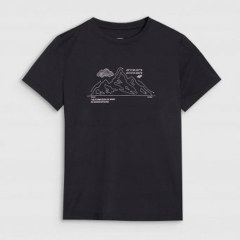 Tshirt fnk głęboka czerń F1199