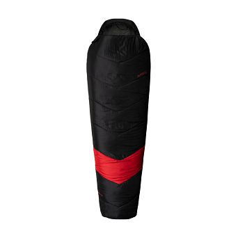 Śpiwór Alpinus Classic 1250 AC18647 lewy czarno-czerwony 215x80x50cm