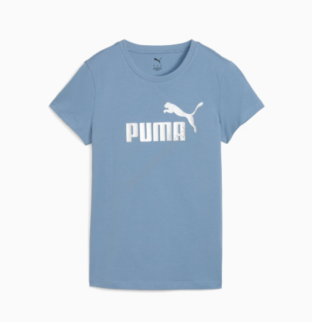 Koszulka Puma Ess Metallic niebieska 631536 34
