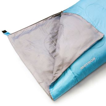 Śpiwór Meteor Dreamer srebrny/niebieski L