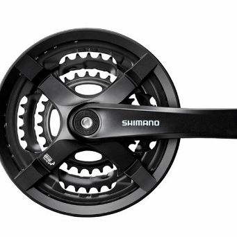 Mechanizm Shimano 6/7/8 RZ TY501 42/34/24T CZARNY 165 MM
