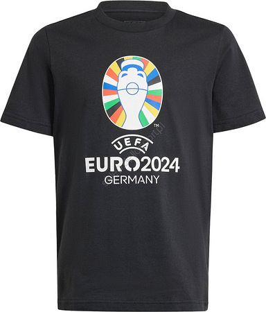 Koszulka Adidas Euro24 czarna IT9307