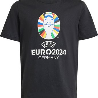 Koszulka Adidas Euro24 czarna IT9307