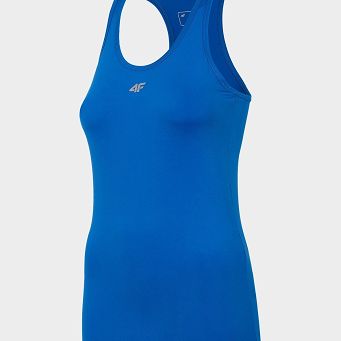 T-shirt fitness damski 4F kobalt TSDF001 NOSH4