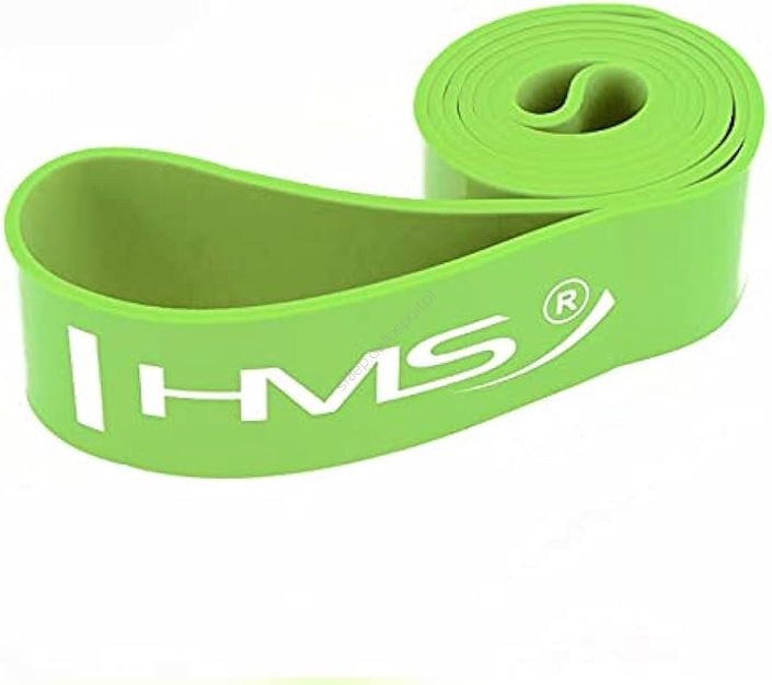 Guma do ćwiczeń HMS 83x4.5x2080mm GU05 lime