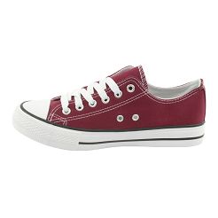 Tenisówki damskie CNSD-1 burgundy - 2