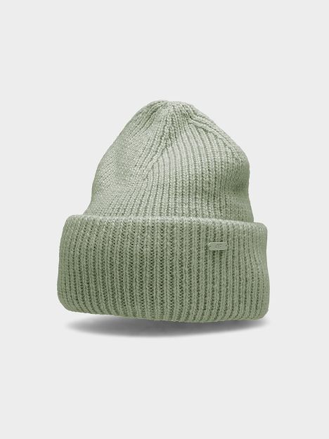 Czapka S mięta melaż CAD005 