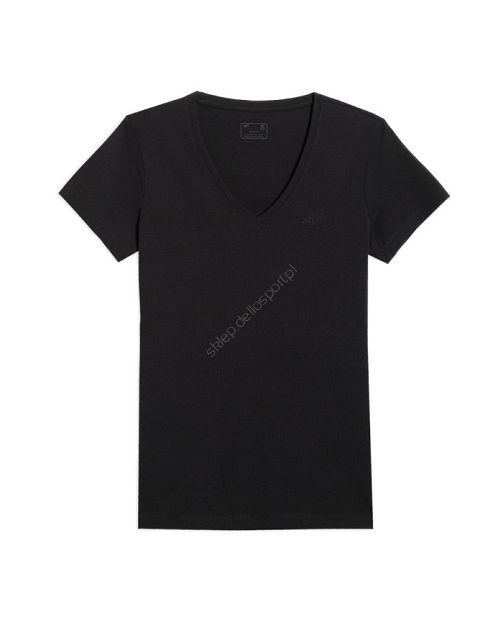 Tshirt głęboka czerń F2969