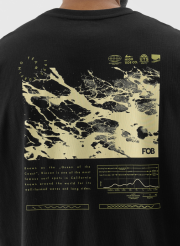 Tshirt głęboka czerń M2131 - 2