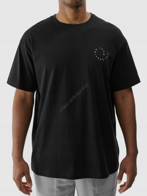 Tshirt głęboka czerń M2131