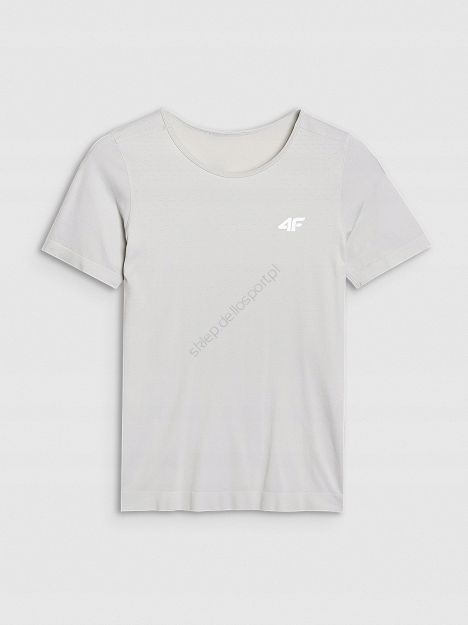 Tshirt Fnk chłodny jasny szary F1266