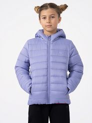 Kurtka puchowa jasny niebieski F266 - 3