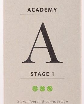Piłki tenisa ziemnego Tretorn Academy 3T51 473624 3 sztuki