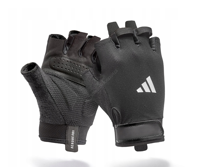 Rękawiczki L Adidas białe