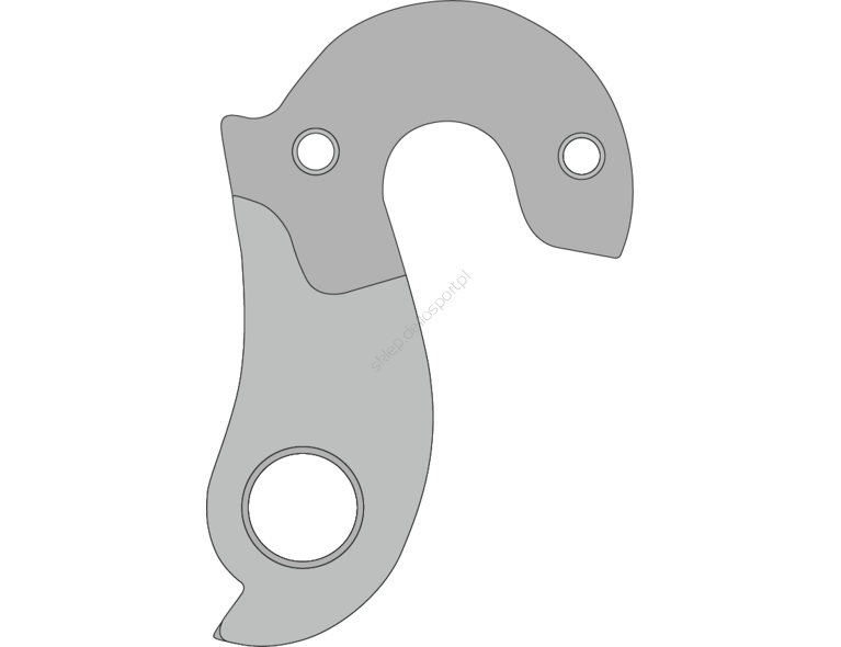 Hak przerzutki DP-86