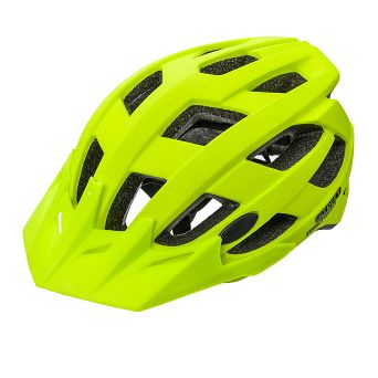 Kask M (55-58)  Meteor STREET neonowy żółty