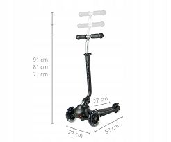 Hulajnoga Qplay Sema Pro 3w1 Black - 2