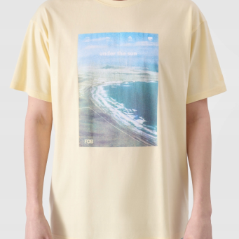 Tshirt jasny żółty M2132