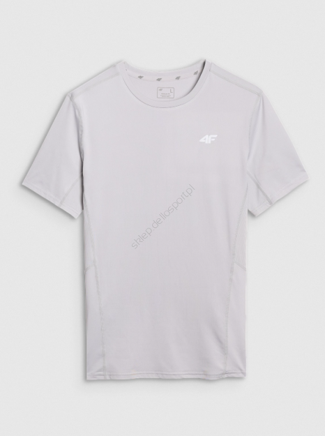 Tshirt fnk chłodny jasny szary M1263