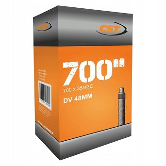 Dętka rowerowa CST 700x35/43 DV 48mm BOX GVMP TB-CS095
