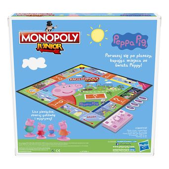 MONOPOLY Junior Świnka Peppa