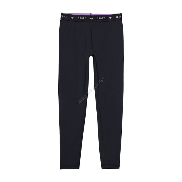 Legginsy fnk głęboka czerń F223 