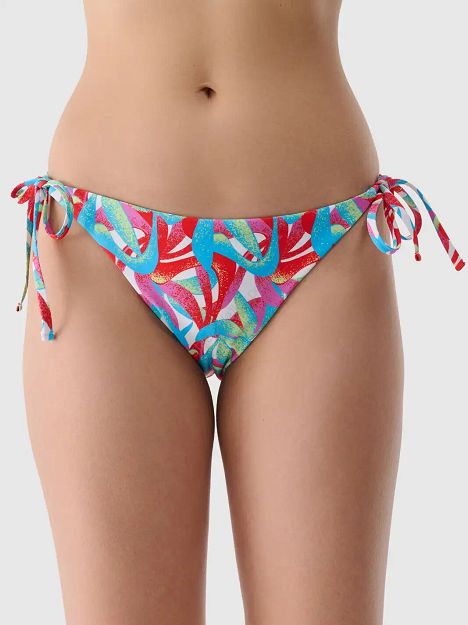 Bikini dół multikolor allover F076