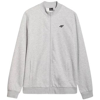 Bluza chłodny jasny szary melanż M1463