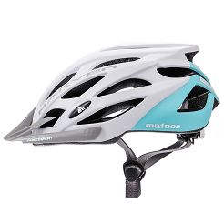 Kask M (55-58)  Meteor MARVEN white/minth
