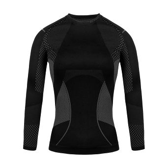 Bluza termo damska Alpinus Activ base cza-sza