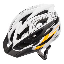 Kask S (52-56)  Meteor GRUVER white/black/orange - 2