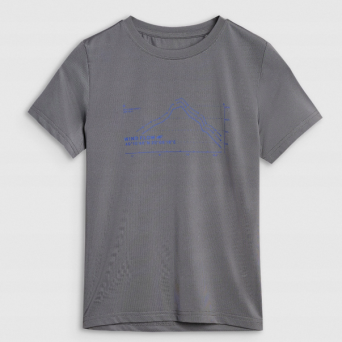 Tshirt fnk średni szary M1212