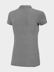 T-shirt 4F średni szary melanż TSD356 H4Z22 - 2