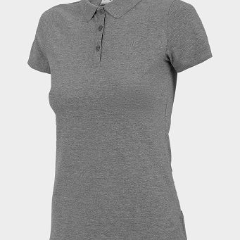 T-shirt 4F średni szary melanż TSD356 H4Z22