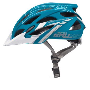 Kask S 52-56 Meteor Gruver blue/white
