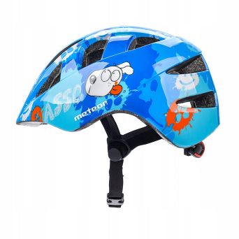 Kask S (43-48) Meteor Dogs PNY11 25231 niebieski