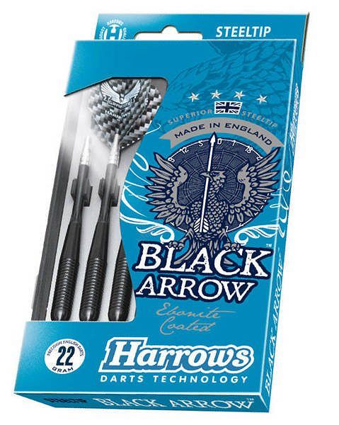 Harrows rzutki Steeltip black Arrows 23g