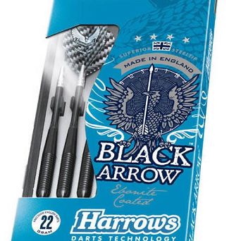 Harrows rzutki Steeltip black Arrows 23g