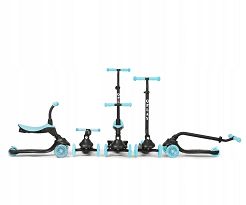 Hulajnoga Qplay Sema Evo 3w1 Sky Blue - 3