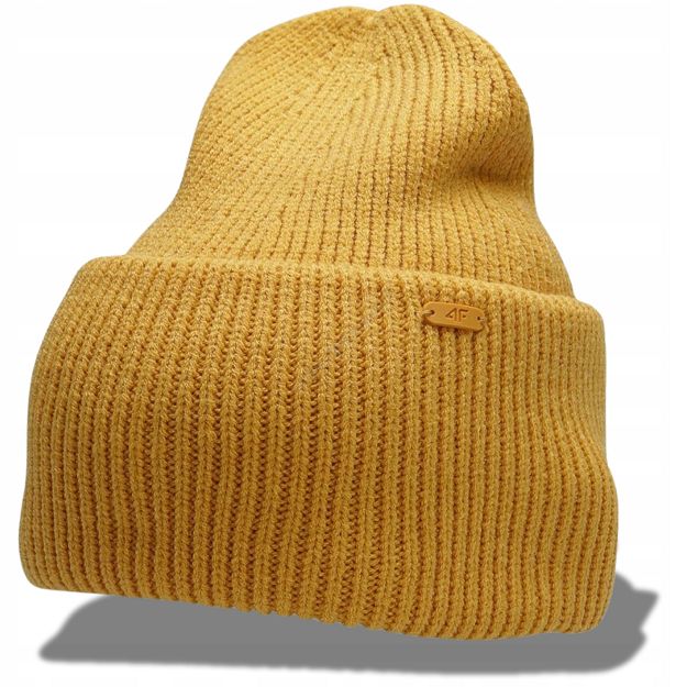 Czapka M żółty CAD007