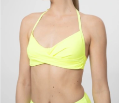 Bikini góra soczysta zieleń neon F027 - 2