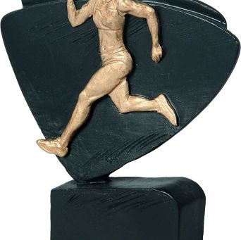 Figurka odlewana Tryumf - biegi kobiety RFEL5013